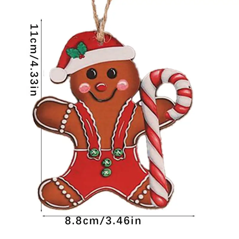 Пряничные украшения рождественские пряники подвесной декор дерево имбиря