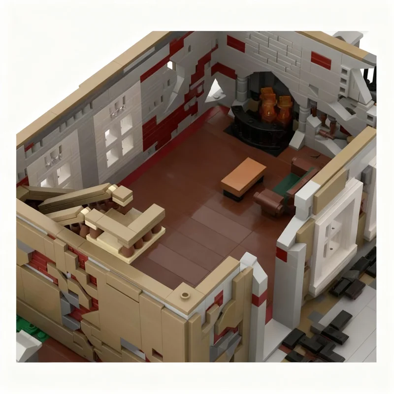 Фото 5629 деталей MOC: Разванная тесемчатая улица N11 – Конструктор, развивающая игрушка, подарок на Рождество, идея для творчества, DIY, образовательная сборная модель №2
