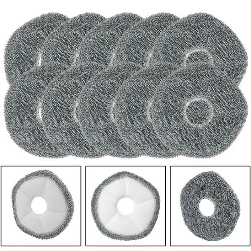 Подушечки для швабры Eufy X9 Pro/X10 Pro Omni запасные части робота-пылесоса вакуумная