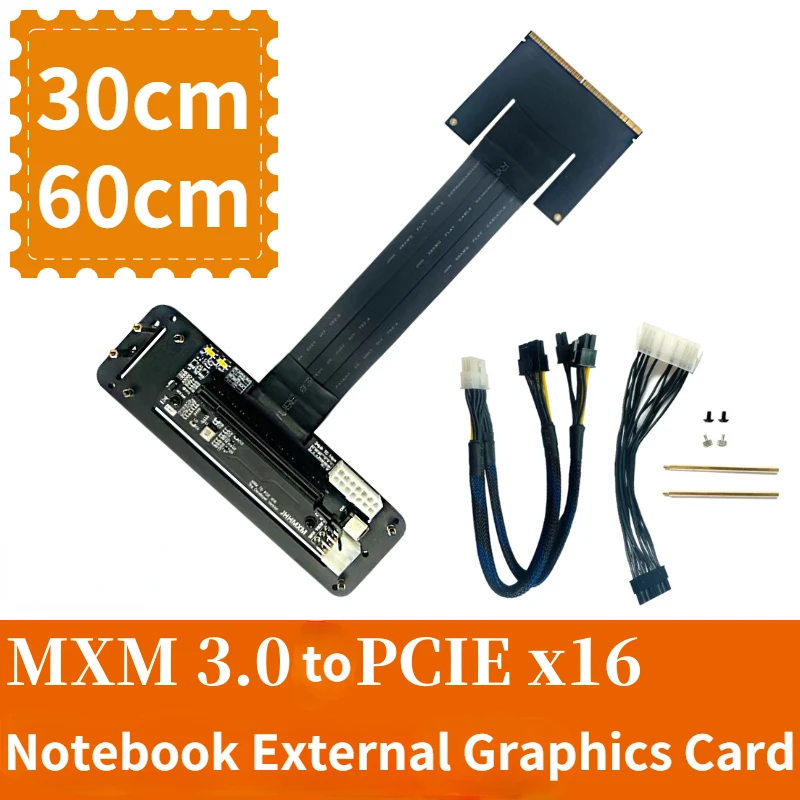 

MXM 3.0 to PCIE x16 Notebook External Graphics Card Full Speed Laptop MXM 3.0 Ports to PCI-E 16x eGPU Docking Station Expansion