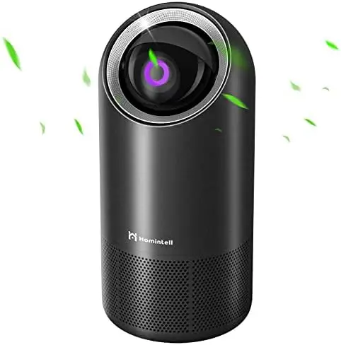 

Purifiers for Home, PM 2.5 Sensor H13 True HEPA Air Purifier for Large Room Bedroom 22 dB, 4 Modes Air Cleaner Removing 99.97% D