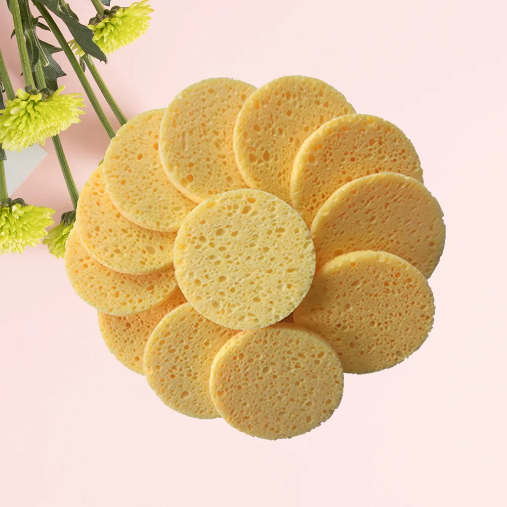 

Sponge Face Facial Sponges Cleaning Makeuppad Cleansing Make Exfoliatingpads Konjac Loofah Care Skin Remover Scrubber Cellulose