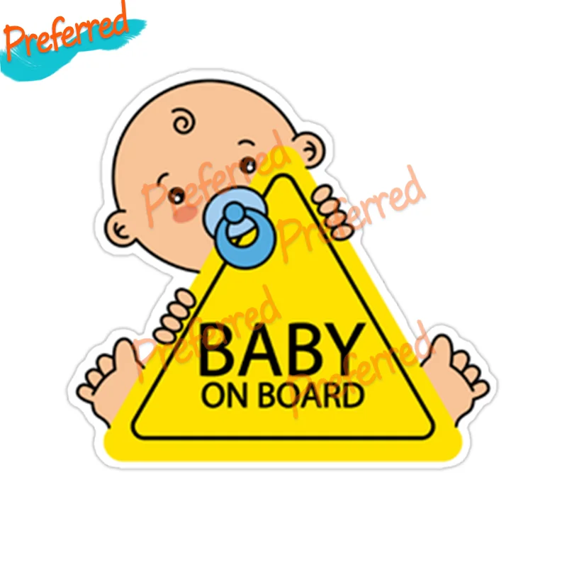 

Baby on Board PVC Car Stickers Tuning Cartoon Window Bumper Decal Automobiles Decoration Personalized Scratch-Proof Exterior PVC