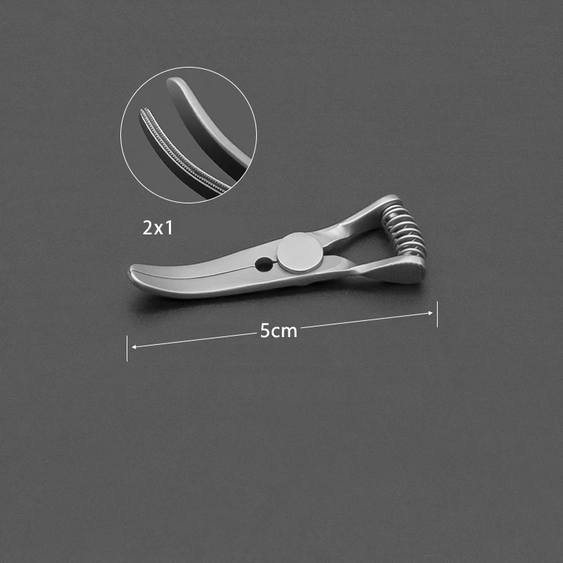 Пружинный регулируемый микрогемостатический зажим Артериновый