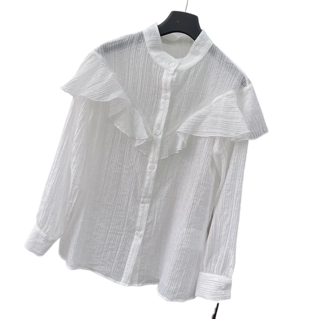 Женский топ с цветочным принтом и юбка завышенной талией