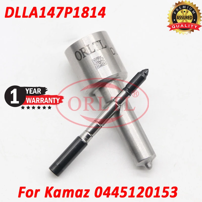 

ORLTL DLLA 147P 1814 Common Rail Injector Nozzle DLLA147P1814 OEM 0 433 172 107 Fuel Sprayer 0433172107 For Kamaz 0445120153