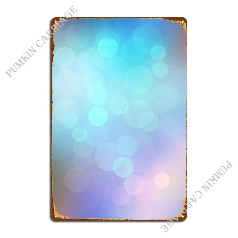 

Яркий металлический знак Bokeh, 14 дюймов, таблички, Ретро Декор, настенная фотография, жестяной знак, постер