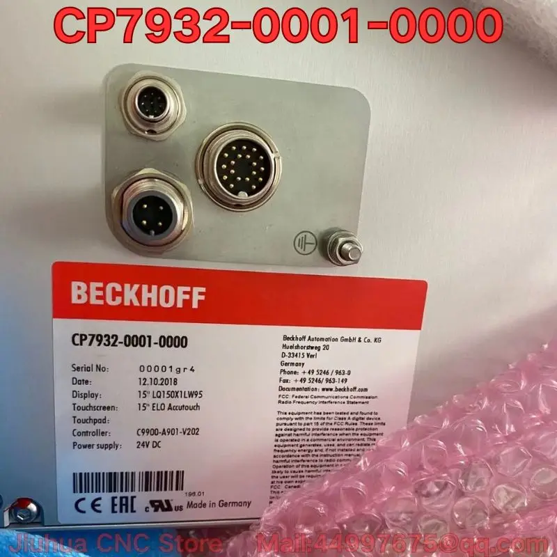 Фото Новый промышленный моноблочный сенсорный панельный ПК CP7932-0001-0000 требует согласования по цене. №3