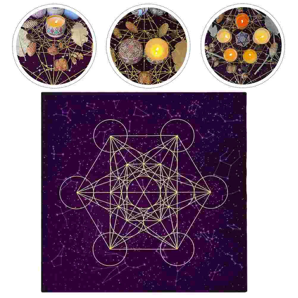 

Скатерть для одежды, таро, созвездия, астрологическая Обложка, гороскоп, алтарь вечерние вечеринка, двенадцать игр, гобелены, звезда, настол...