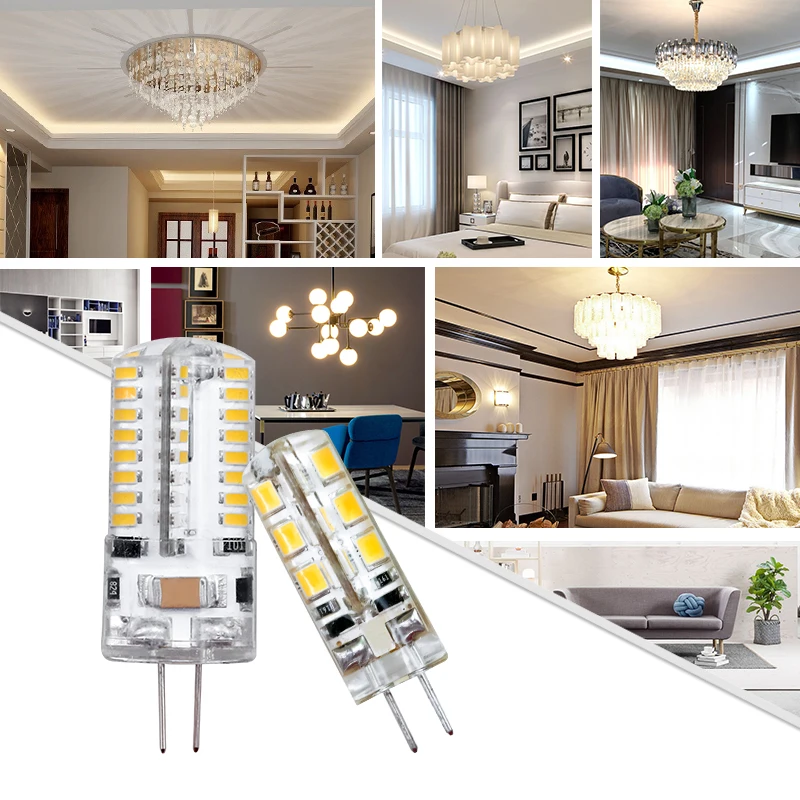 G4 LED Lamp 2W 3W 4W 5W 7W 9W AC DC 12V 220V 230V LED Corn Bulb SMD2835 3014 360 Beam Angle Replace Halogen Chandelier Lights images - 6