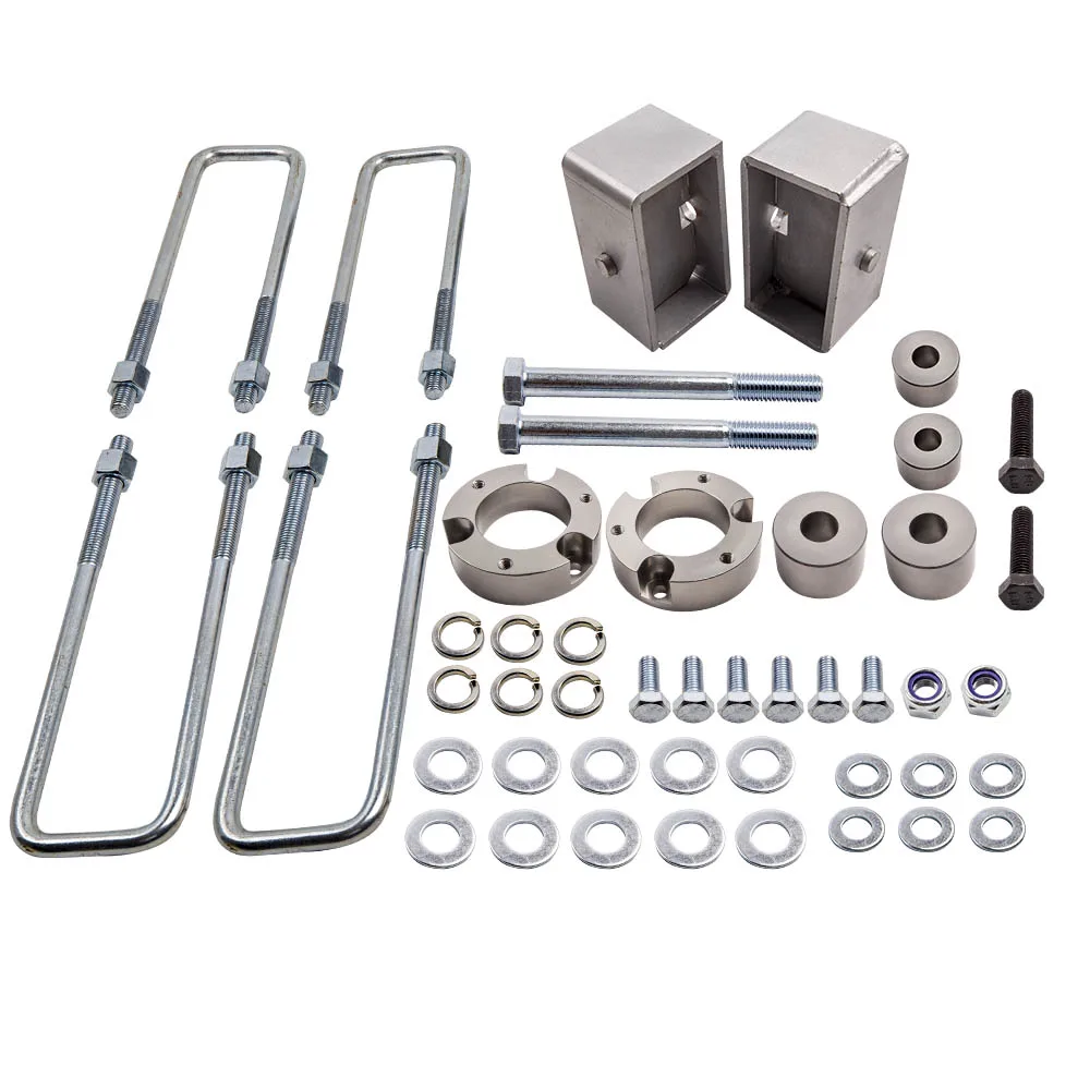 

Front 3" inch Rear Leveling Lift Kit for Toyota Tacoma 2008-2013 6-Lug 4x4 U bolt