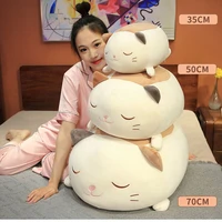 new style lazy sakura cat plush animal stuffed movie toy doll pillow cushion comfortable fabric kawaii room decor birthday gifts