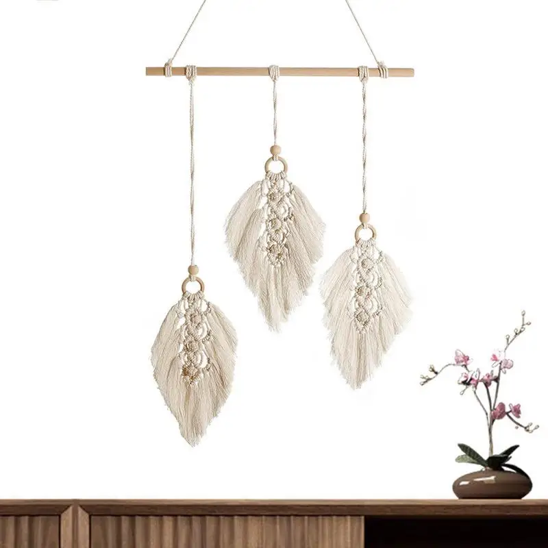 

Tapiz Macrame Wall Tapestry Hanging Boho Decor Home Decoration De Pared Tela Colgante Makrama Makramee Woven Texture Murale Chic