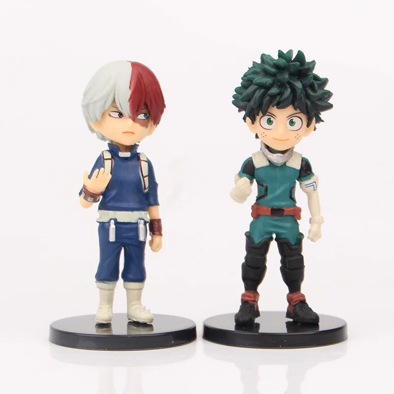 9 шт. аниме-фигурка My Hero Academia Shoto Bakugou Boku Izuku Duke большие фигурки из ПВХ подарочная