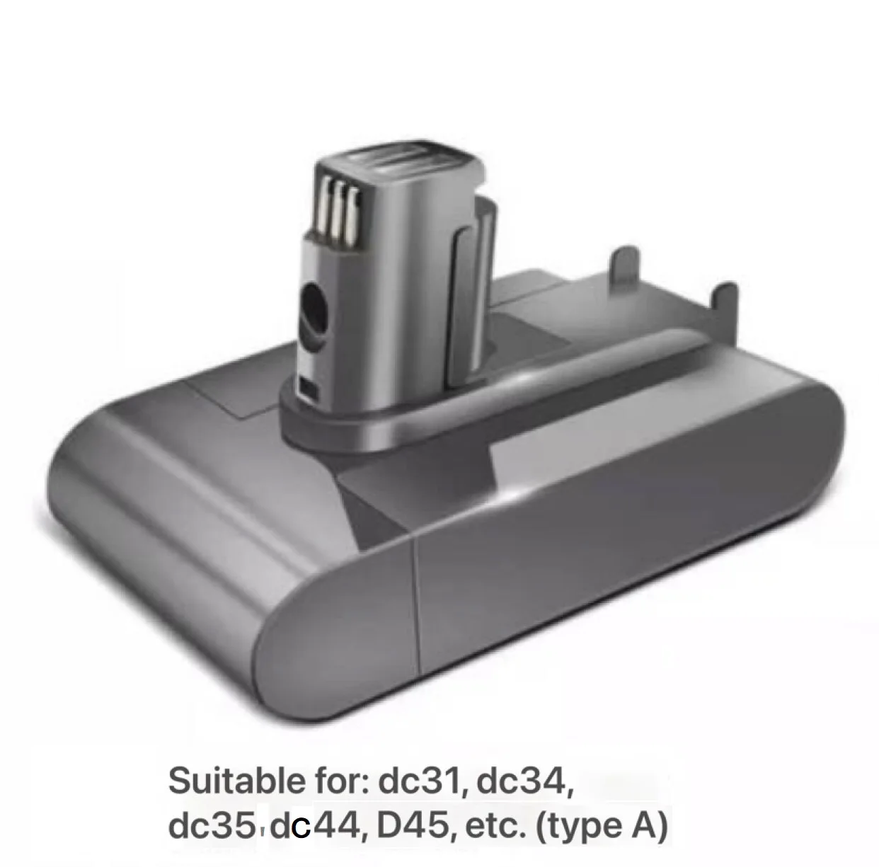 

2022 New 22.2V 68000mAh rechargeable lithium battery for Dyson DC31 DC34 DC35 DC44 DC45 animal vacuum cleaner battery (Type A)