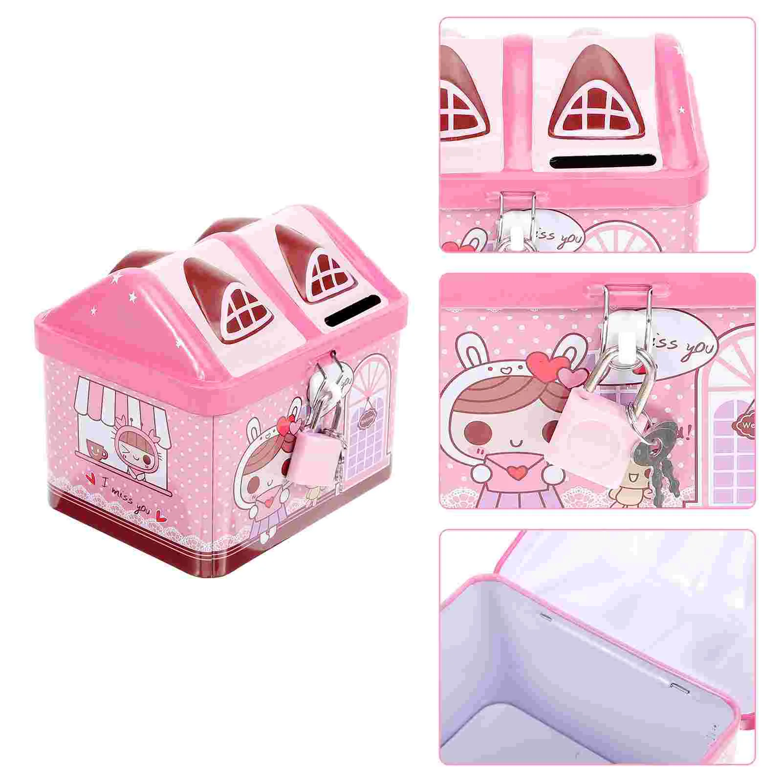 

Piggy Bank Kids Blue Home Decor Piggy Coin Container Unicorn Coin Bank Childrens Banks Pink Christmas Decorations