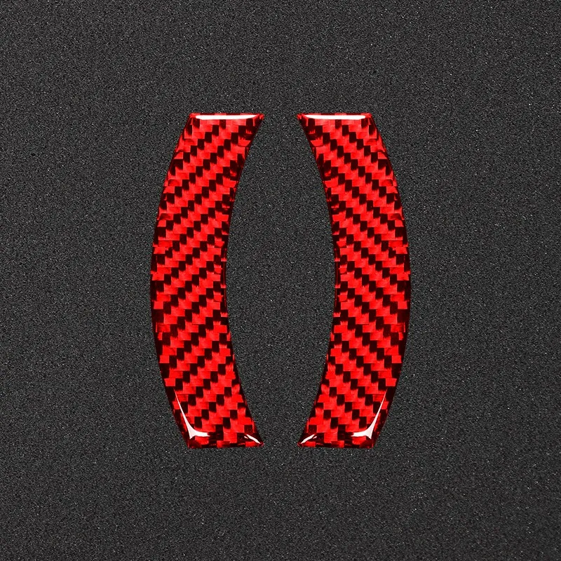 Наклейки на рамку консоли навигации из углеродного волокна Обложка отделка