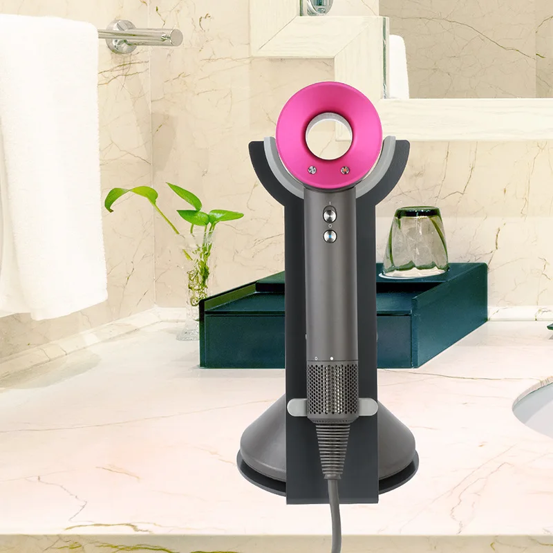 

Hair Dryer Holder For Dyson No Punching Storage Organizer Stand Type Portable Bracket With Super Magnetic Stockpile Rack