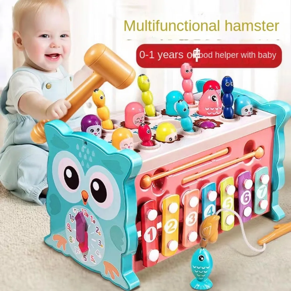 

Interaction Toddler Activities Knock Games Hammering Toys Baby Early Learning Baby Educational Toy Fishing Games