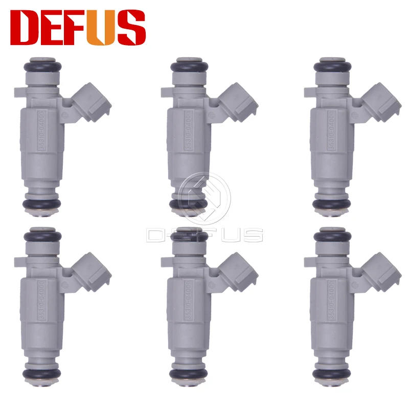 

6x 35310-04000 топливный инжектор для Hyundai i10 2016 Kia Picanto Mk2 1.0L 05-09 3531004000 35310 04000 S0201b050 сопло Bico Новый