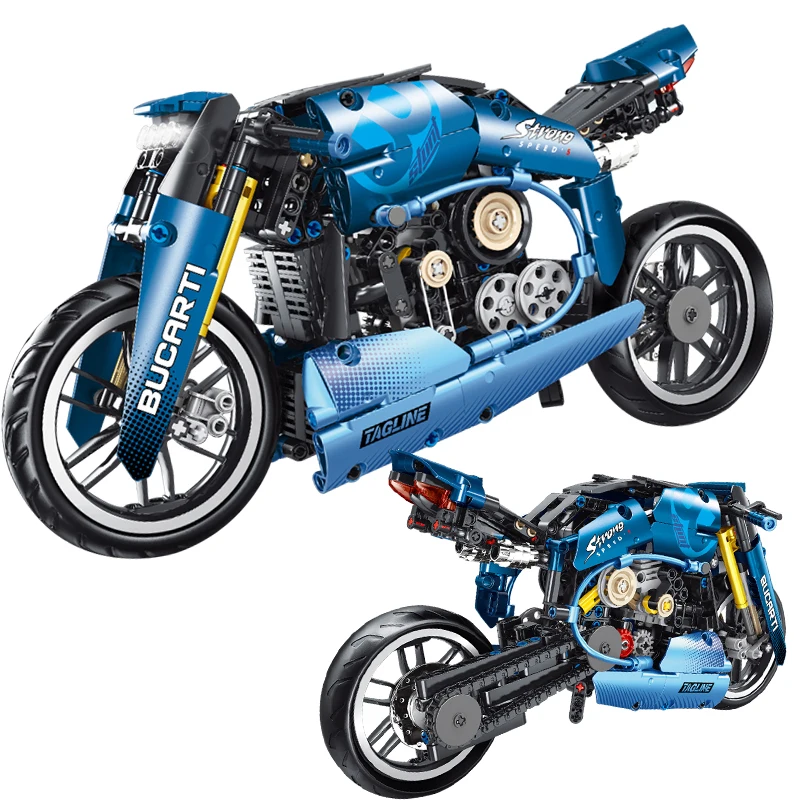 Технический эксперт знаменитый мотоцикл автомобиль строительный блок городской