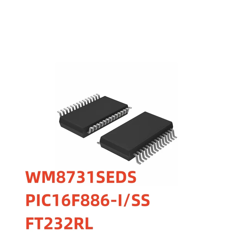 5 шт./партия WM8731SEDS WM8731S WM8731 Φ/SS PIC16F886 16F886 FT232RL FT232