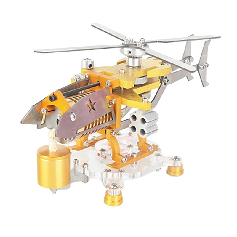 

Transport Helicopter Horizontal Single Cylinder Vacuum Stirling Engine Model Kits Toys Model Building Kits Toys Children