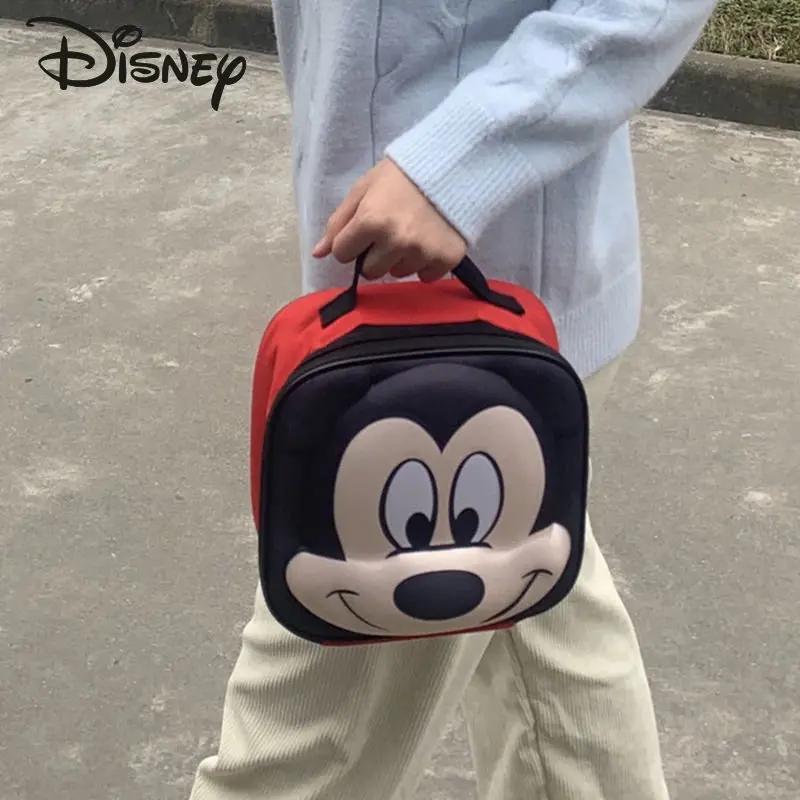 Disney Mickey New Makeup Bag Fashionable High Quality Multi Functional Wash Bag Large Capacity Waterproof Portable Storage Bag