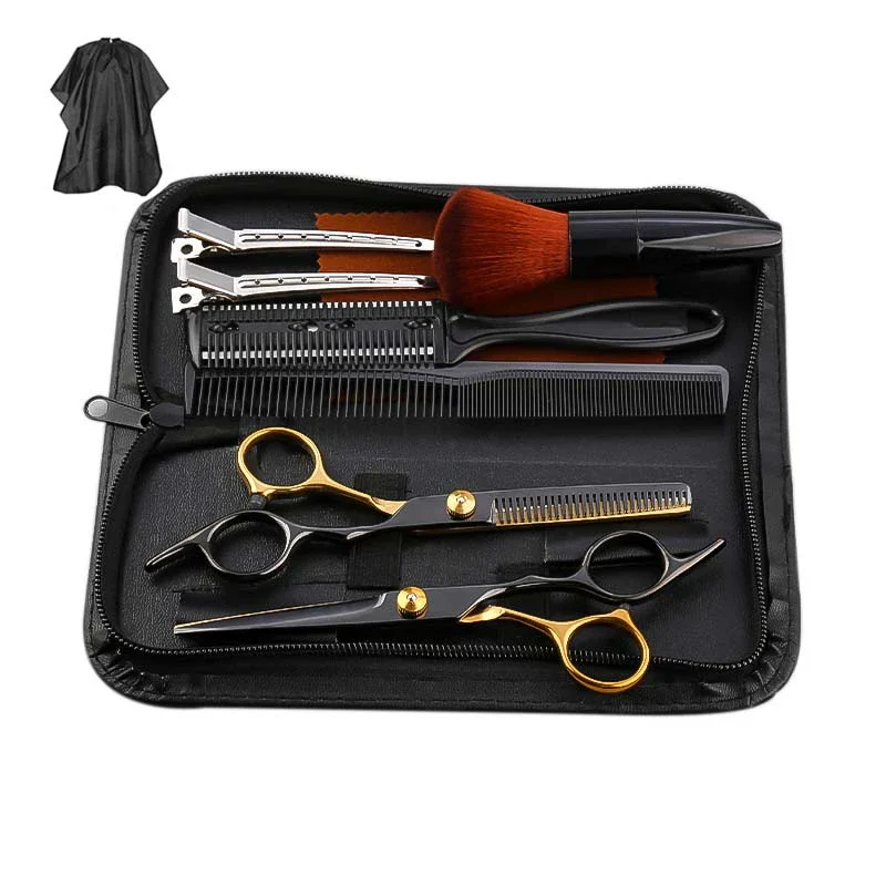 Набор парикмахерских ножниц из нержавеющей стали