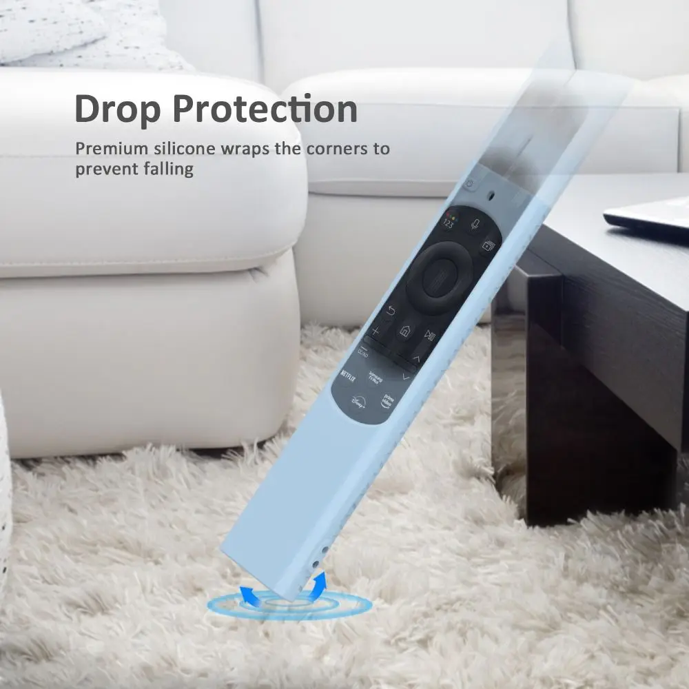 Силиконовый защитный чехол для Samsung BN59 TM2280 мягкий противоударный с пультом