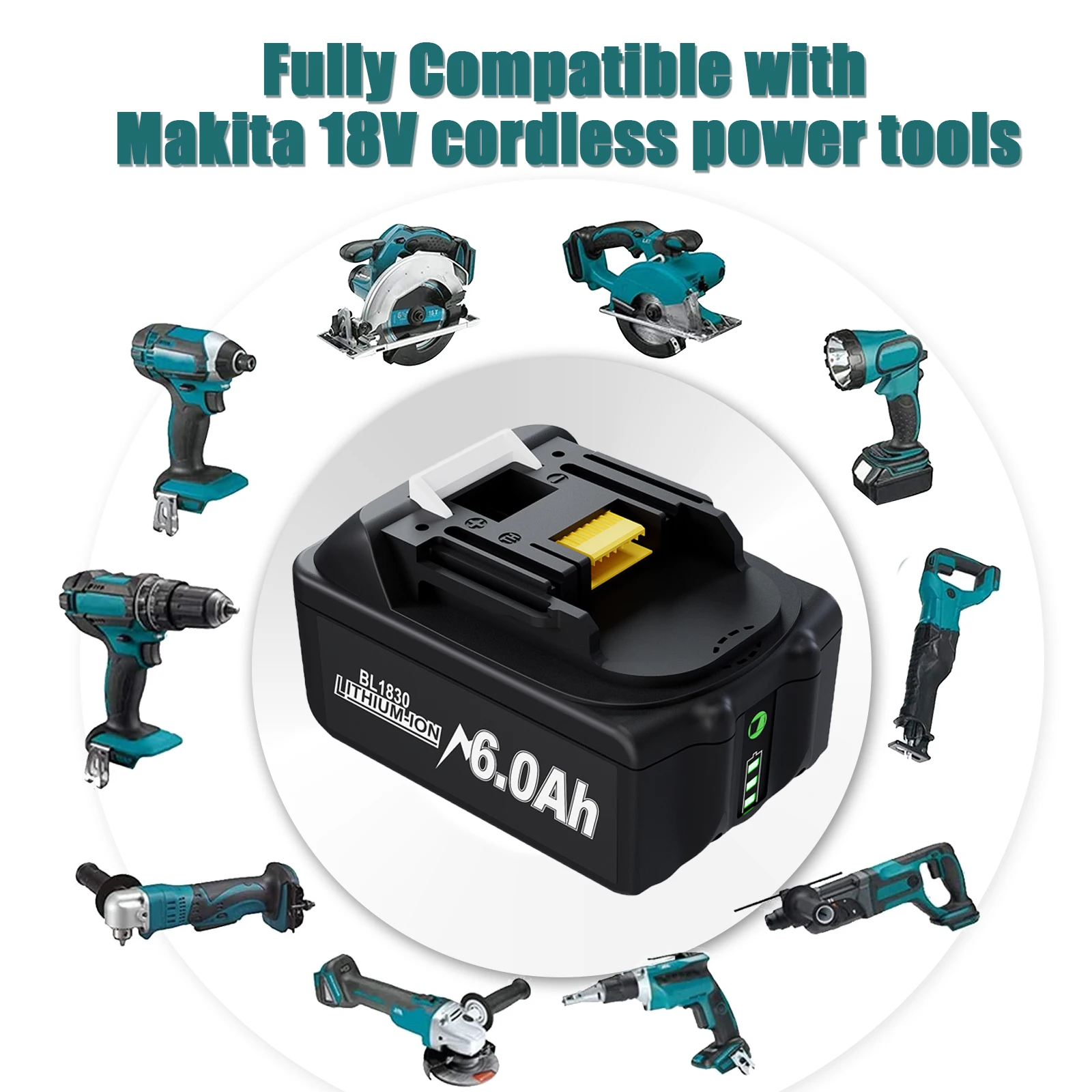 For Makita 14.4V 18V Battery Charger BL1830 BL1430 DC18RC DC18RA DC18RD 3A charger LXT 400 BL1815 BL1860 BL1430 BL1450