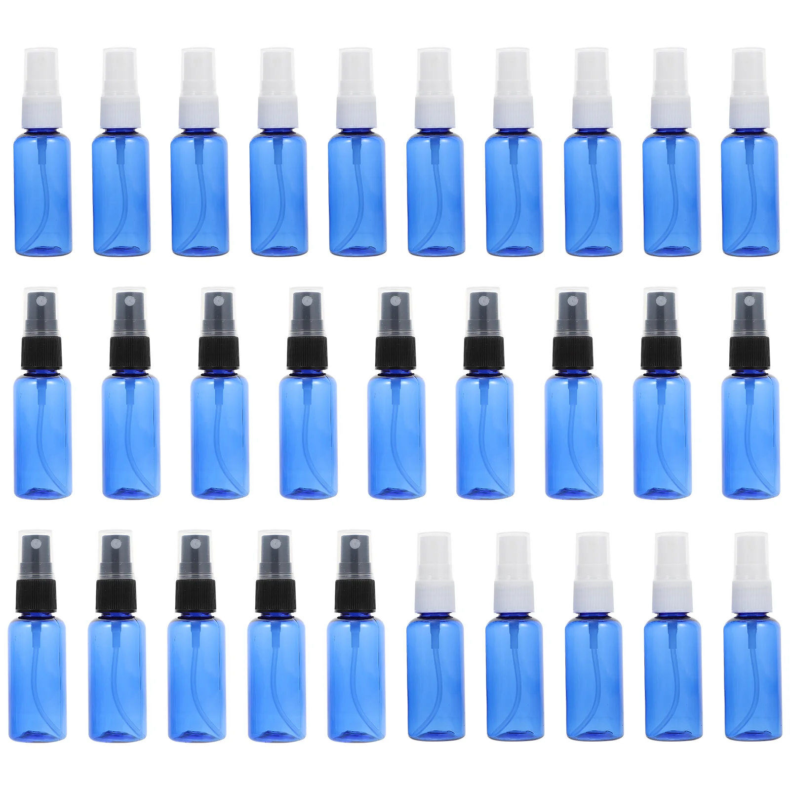 

30 Pcs 50mll Spray Bottle PET Sub Leak Proof Travel Containers Dispensers Bar Soap Empty Bottles Sprayer Refillable Jars