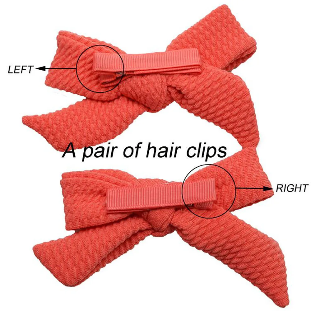 40PCS Baby girl hair Clips Hair Bows 4 Inches Boutique Hairpins Barrettes Headwear Kids Hair Accessories for Infant Children