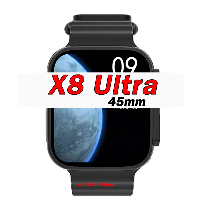 

X8 Ultra Smart Watch IWO Ultra Series 8 2PCS Wholesale Watch 8 Women Men 1.99 inch Bluetooth Call 45mm Call Reminder Smart Watch