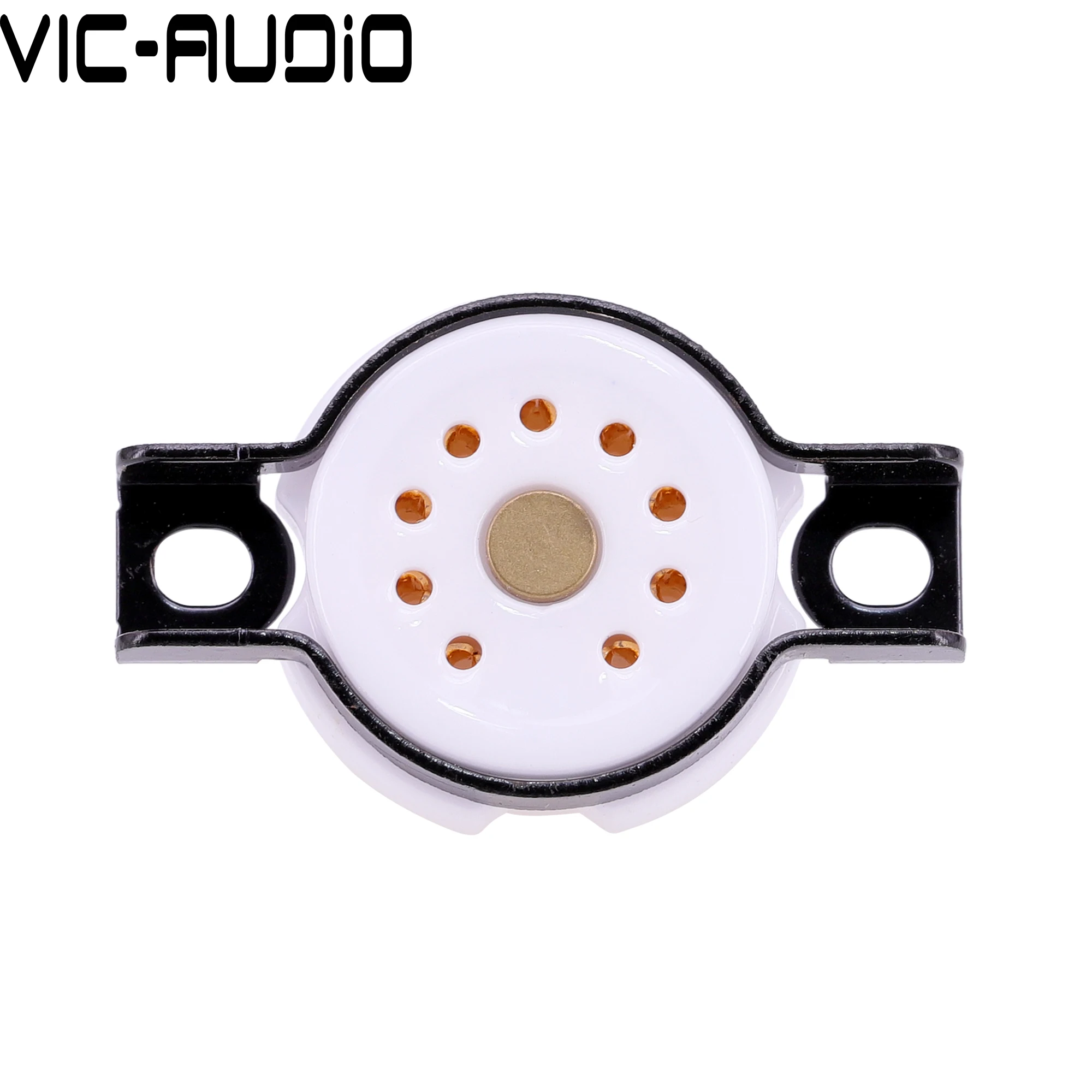 Оптовая продажа 50 шт. 9-контактный трубный разъем керамическое основание золотая