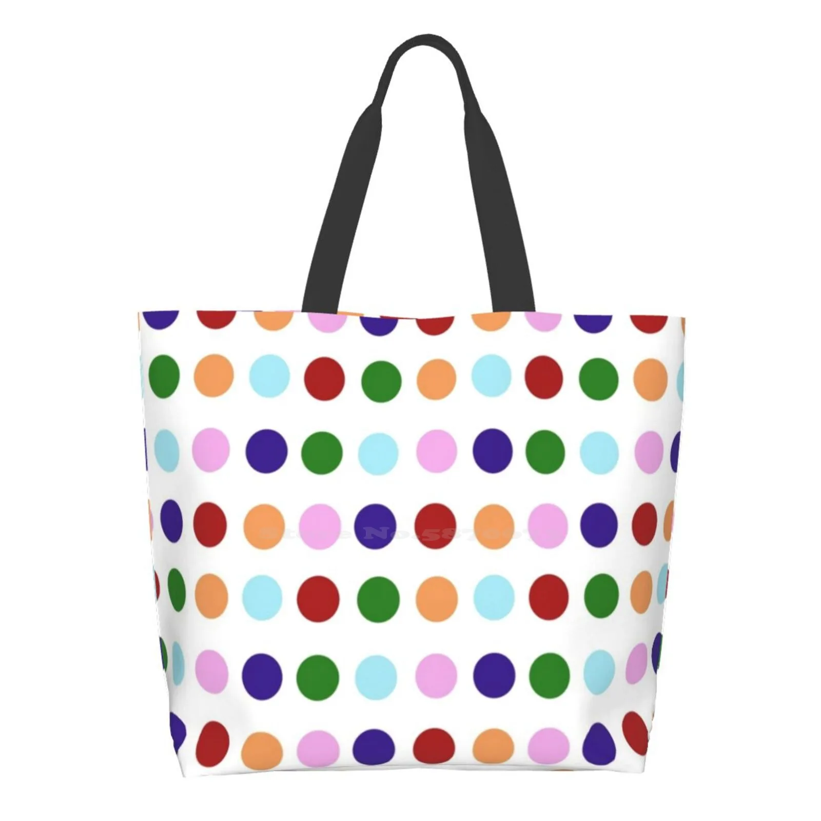 

Moroboshi'S Dots Reusable Household Tote Bags Storage Bags Idolmaster Imas Polka Dot Idol Master Idol