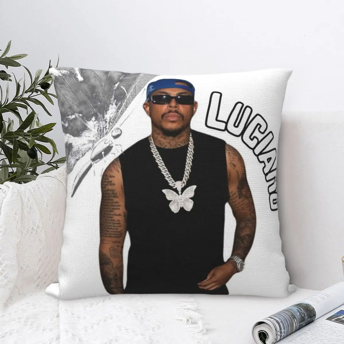 Наволочка Luciano German Rap наволочка декоративная