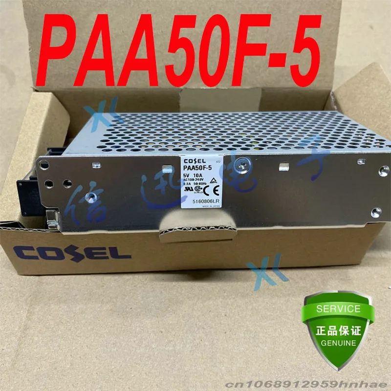 

New Genuine For Cosel AC100-240V 10A 5V 50W Power Supply For PAA50F-5