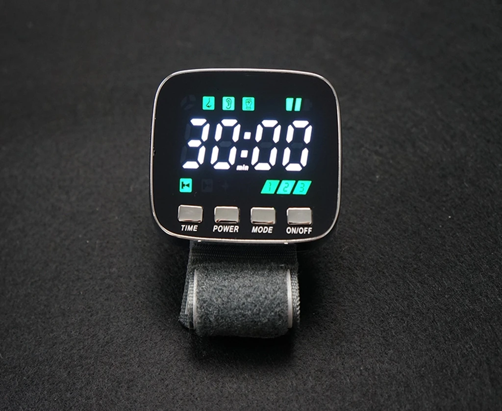 

650nm Wrist Low Intensity Cold HLKGO Therapy Device Blood Cleaner Hypertension Allergic Rhinitis Home Use LLLT Physiotherapy