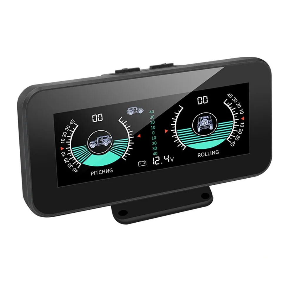 

1pcs Off-road Car Digital Inclinometer Guage Tilt Indicator Angle Level Slope Meter Kits Quality M50 Smart Inclinometer