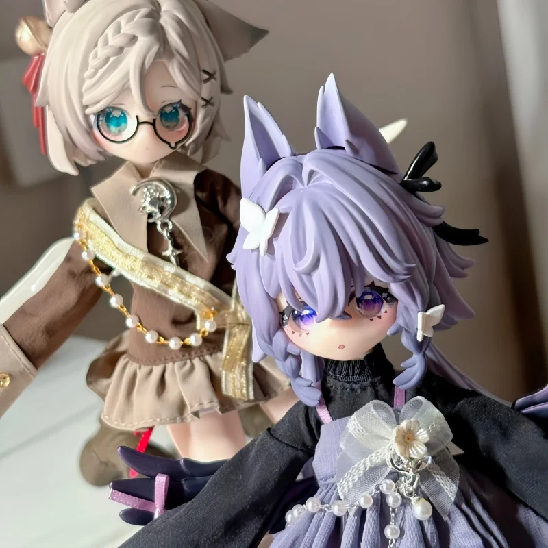 Фото Коллекционная фигурка Meki Final Blessing Series 1/8 BJD: Загадочная коробка-сюрприз, милые аниме-фигурки, кавайные модели, подарки на День святого Валентина №4