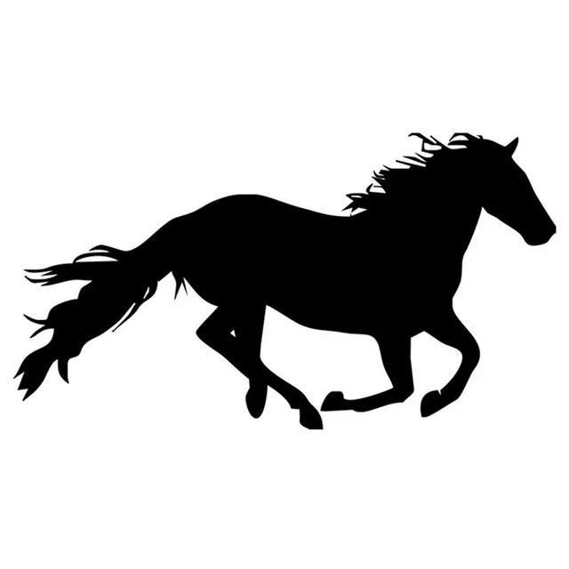 

Running Horse Gallop Fun Vinyl Decal 2