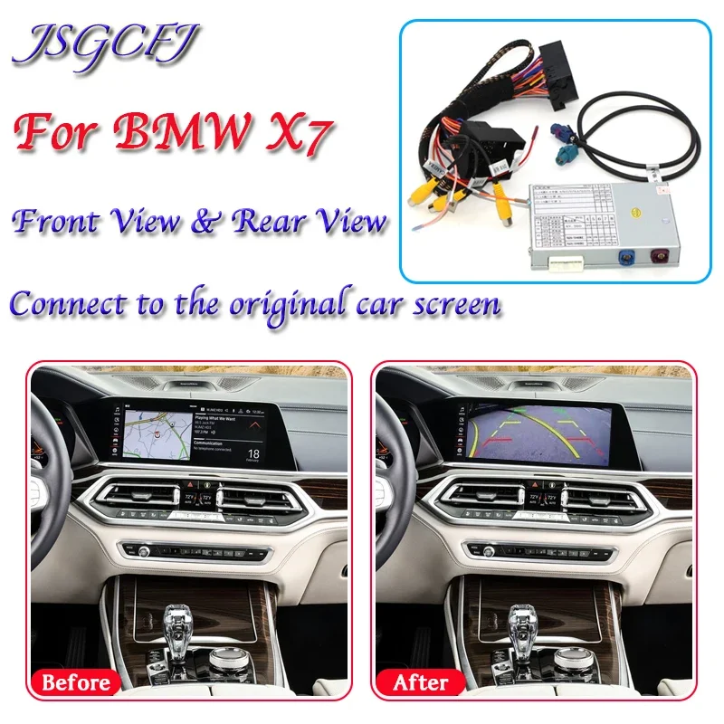 Для BMW X7 G07 2018 ~ 2021 модуль передней и задней камеры NBT EVO MGU интерфейс оригинальный