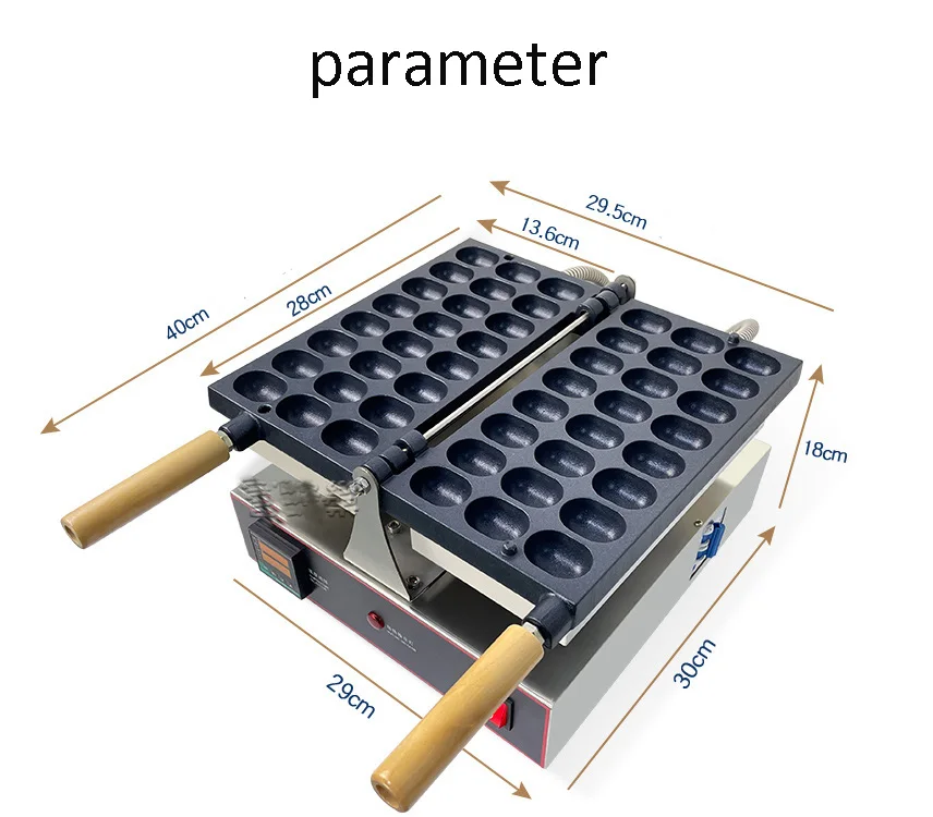 Вафельная машина с 24 отверстиями для яиц электрическая приготовления вафель