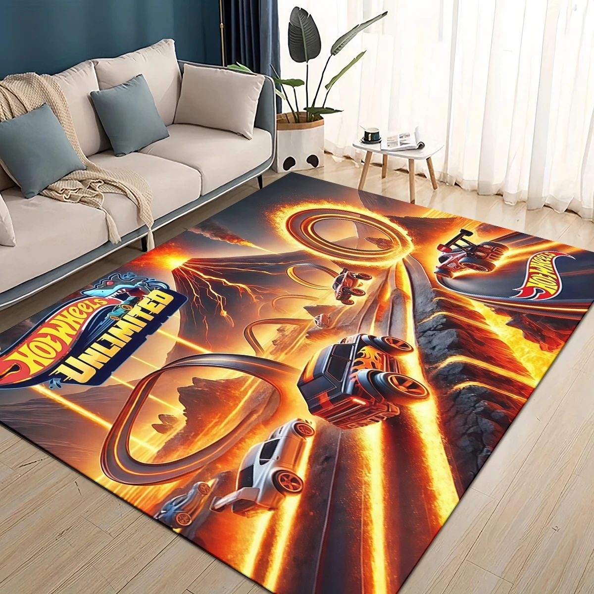 

LOUSIDREAM Детский ковёр Hot Wheels