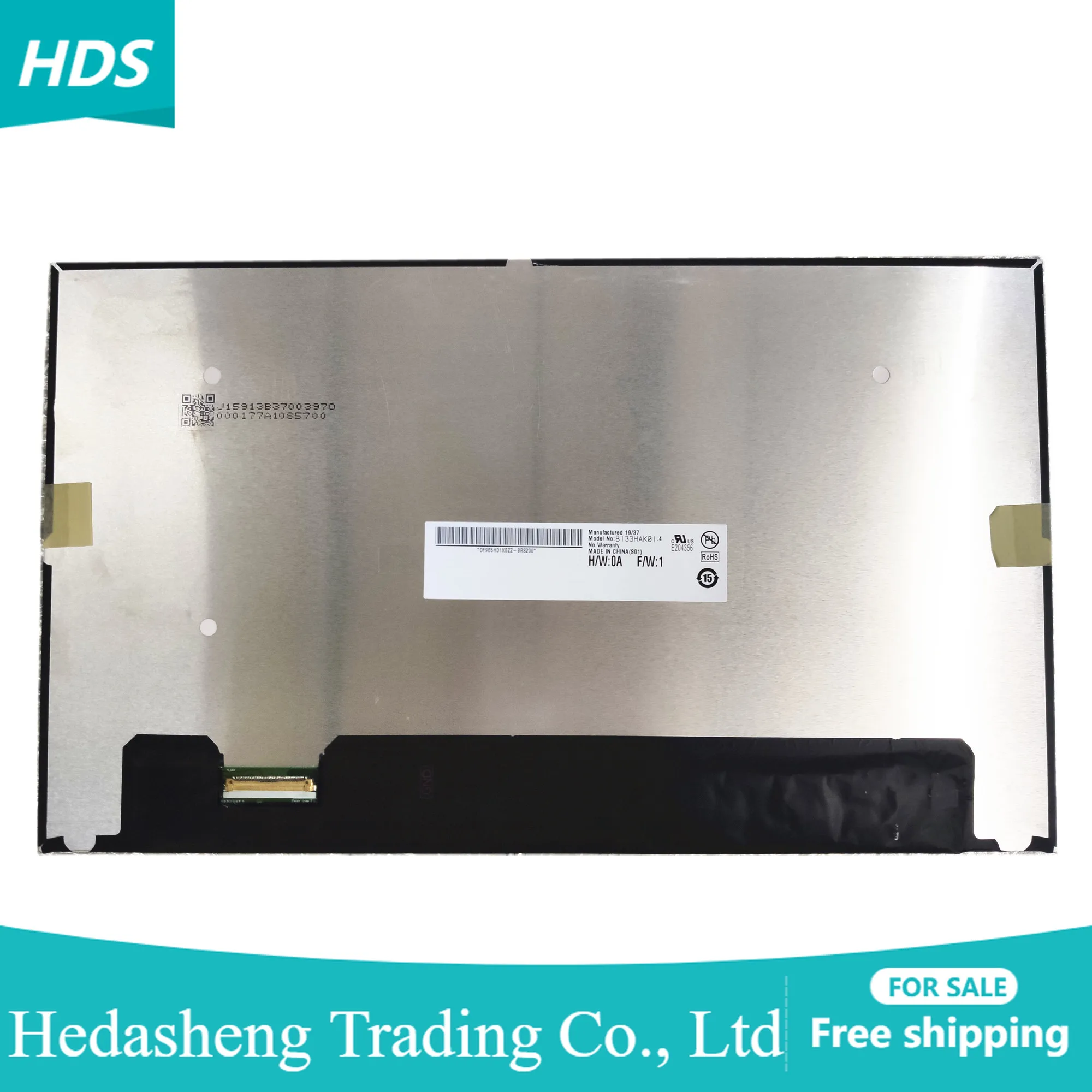 

B133HAK01.4 13,3 дюймовый дисплей с дигитайзером eDP, 40-контактный eDP-разъем, 1920x1080 FHD IPS-экран для ноутбука, Внешний ЖК-экран, сенсорный экран