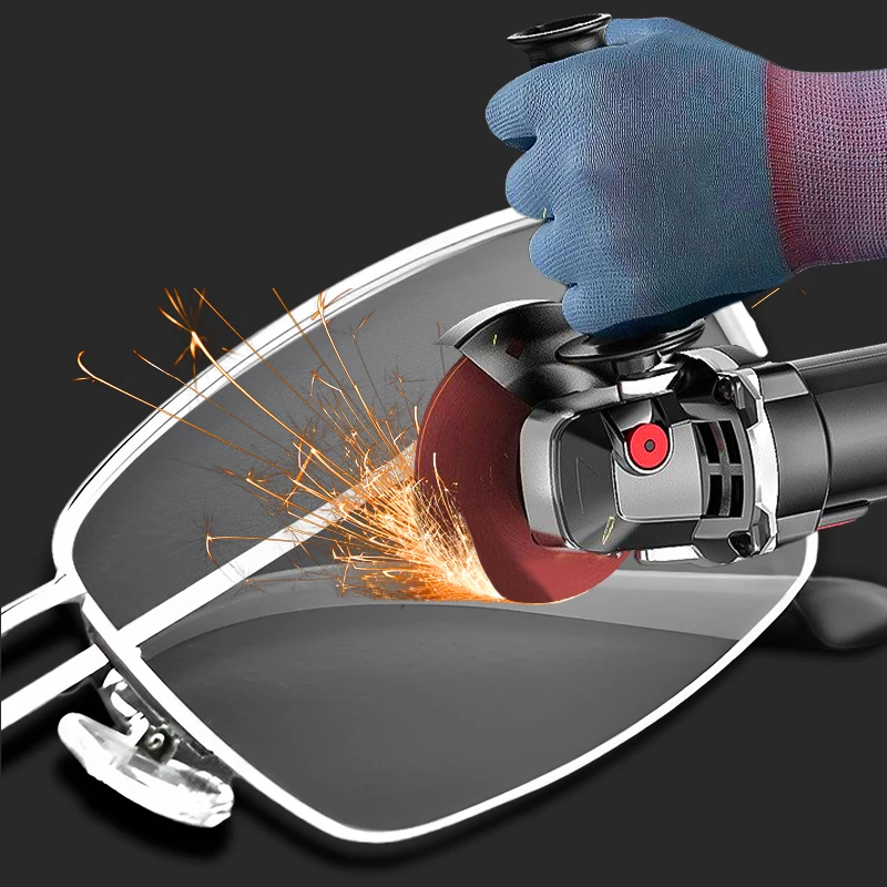 

Anti-Scratch Reading Glasses with Case Men Women Glass Lens Alloy Full Frame Presbyopic Glasses Magnifying Eyewear Diopter