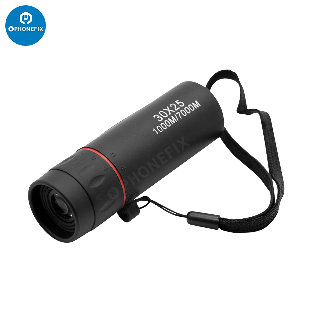 

HD 30x25 Mini Handheld Monocular Zooming Focus Optical Hunting Telescope Low Night Vision Outdoor Camping Hiking Tourism Scope