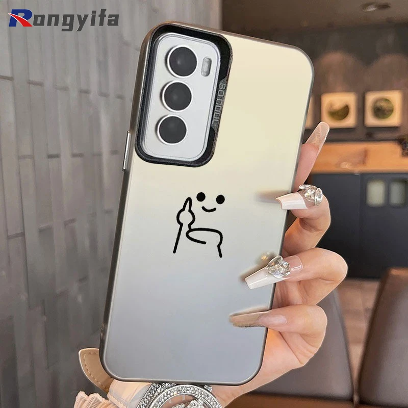 Фото Для Huawei Nova 13 12i 12 12s 11 10 9 8 7 Pro SE 6 5G 5 Pro Y72 Чехол для телефона с линейным узором Забавный противоударный жесткий чехол на заднюю панель №1
