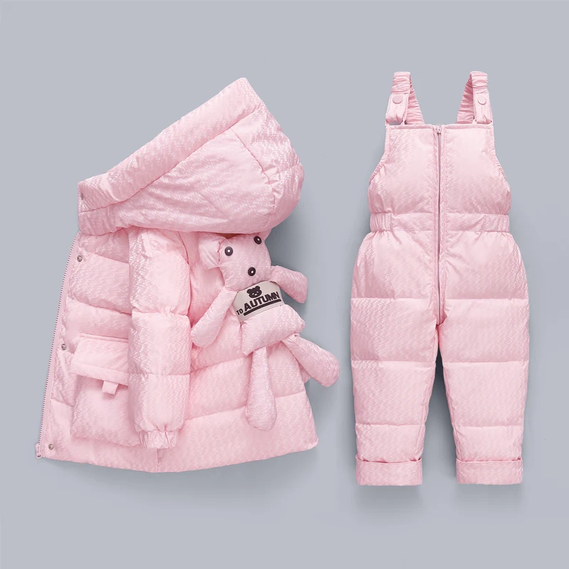 

Wash - in white eiderdown suit